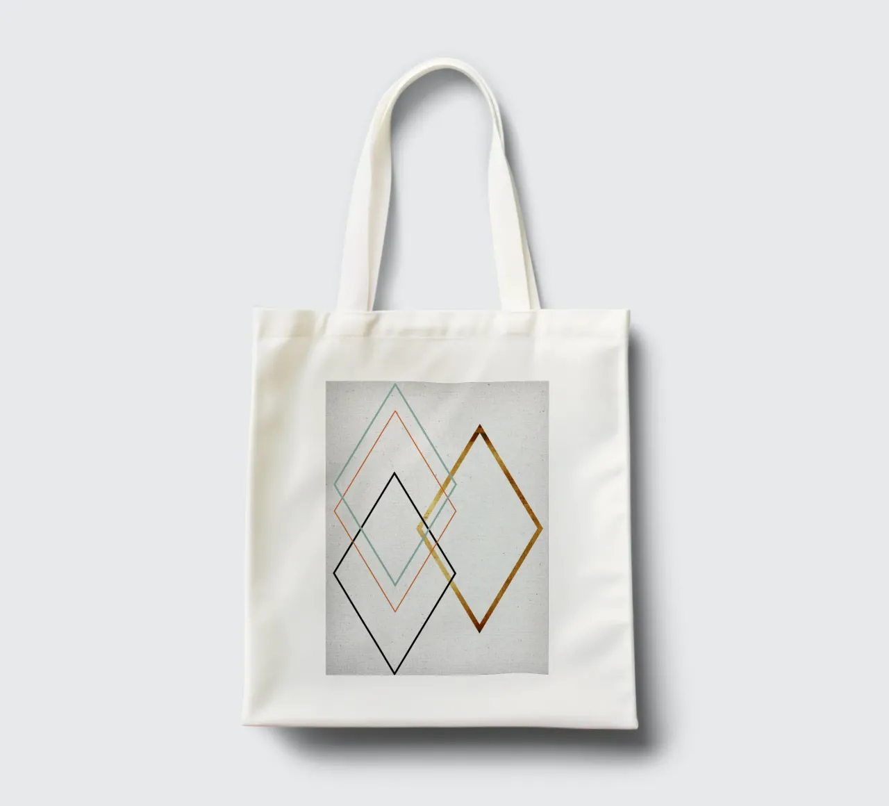 Diamond borsa in juta da Froilein Juno