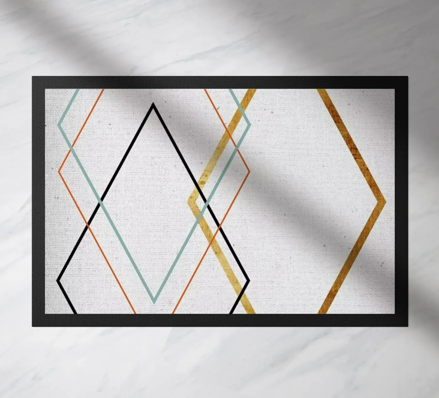 Diamond doormat by Froilein Juno