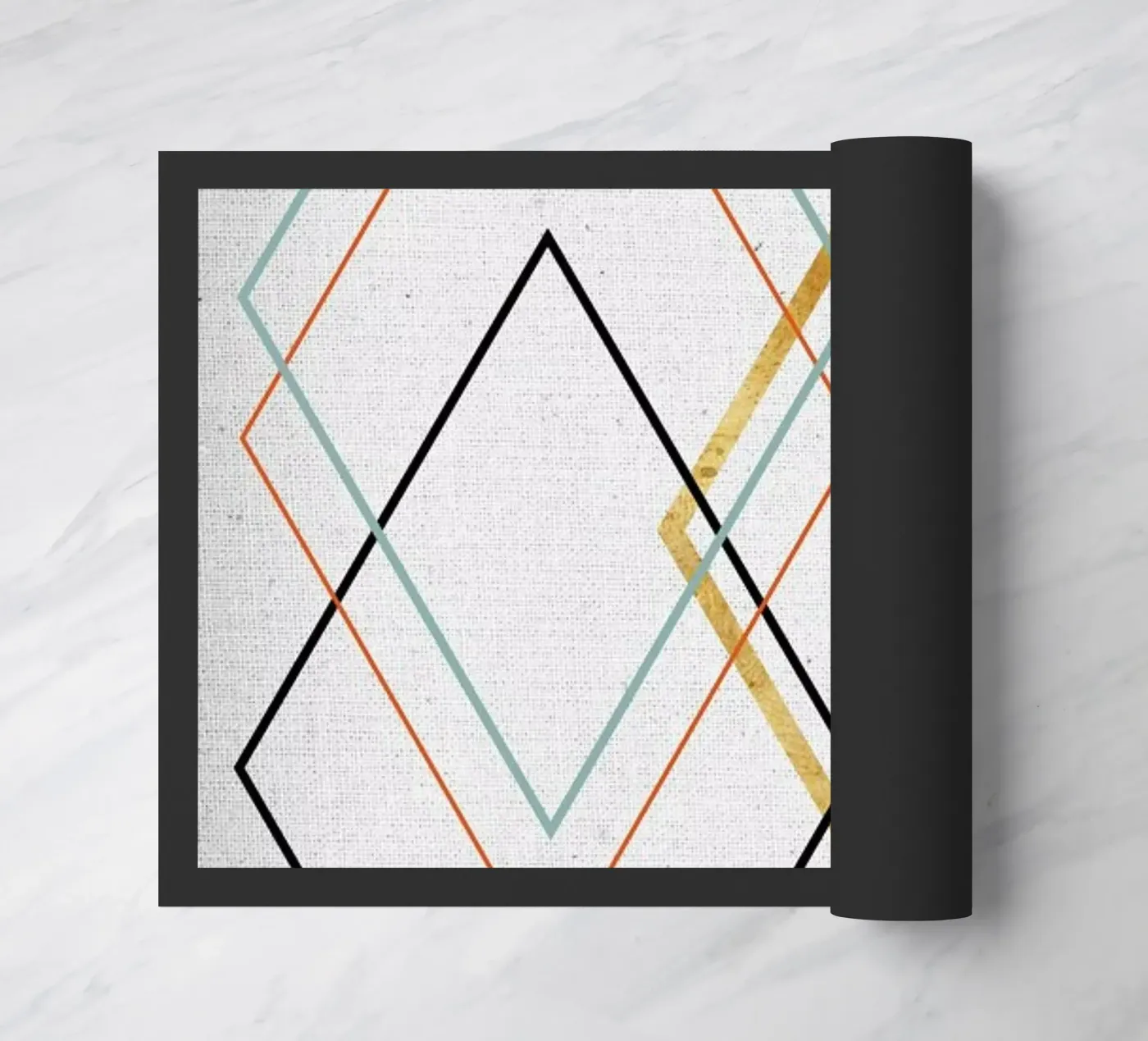 Diamond doormat by Froilein Juno