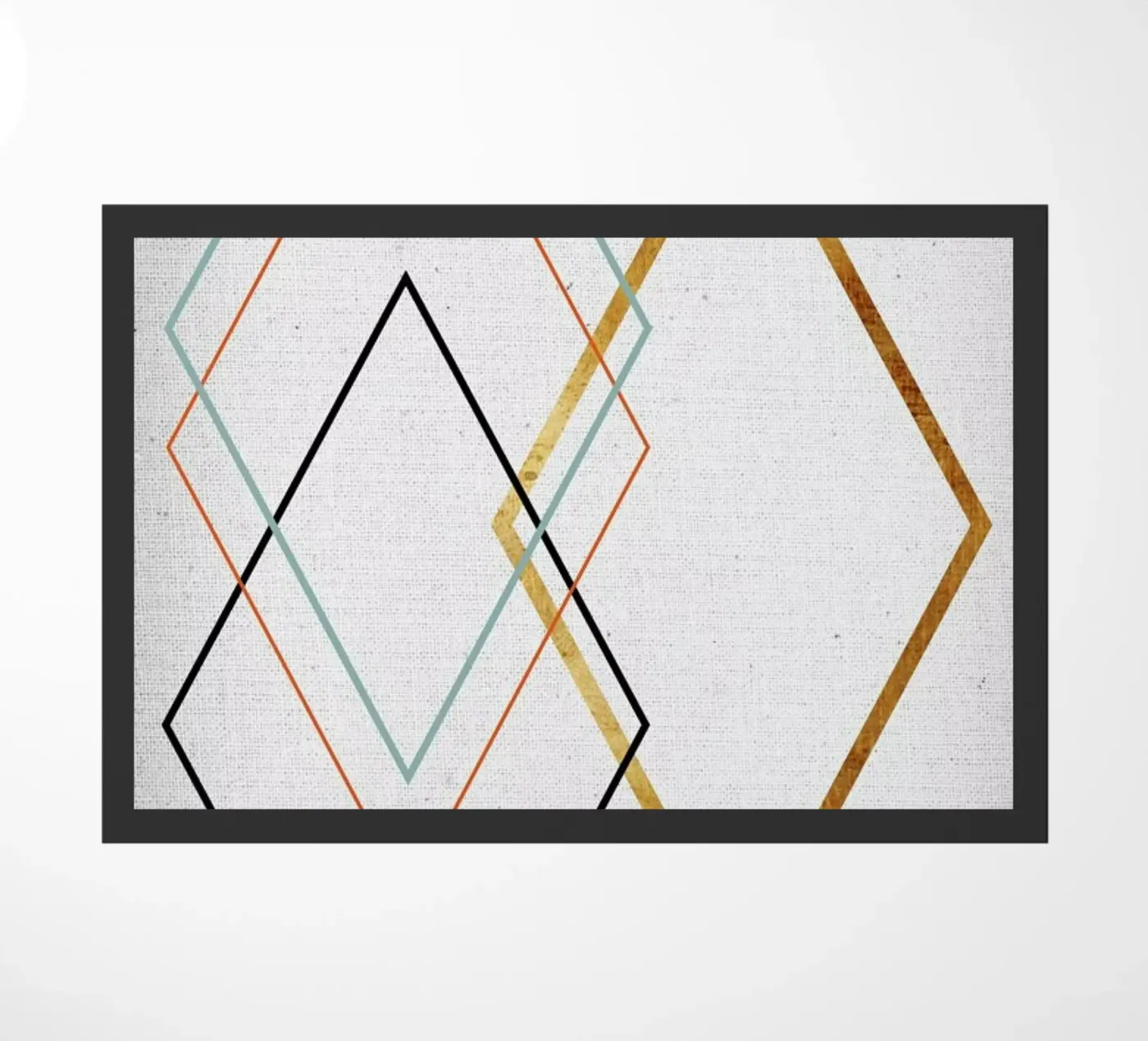 Diamond doormat by Froilein Juno