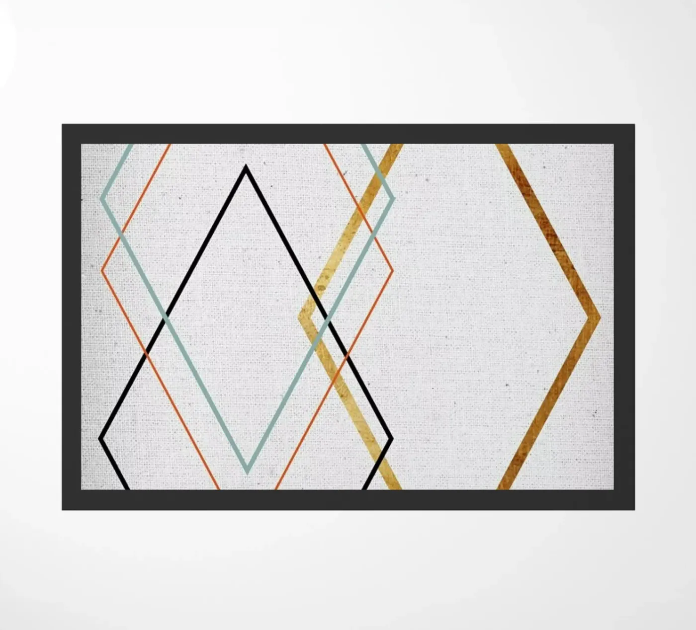 Diamond doormat by Froilein Juno