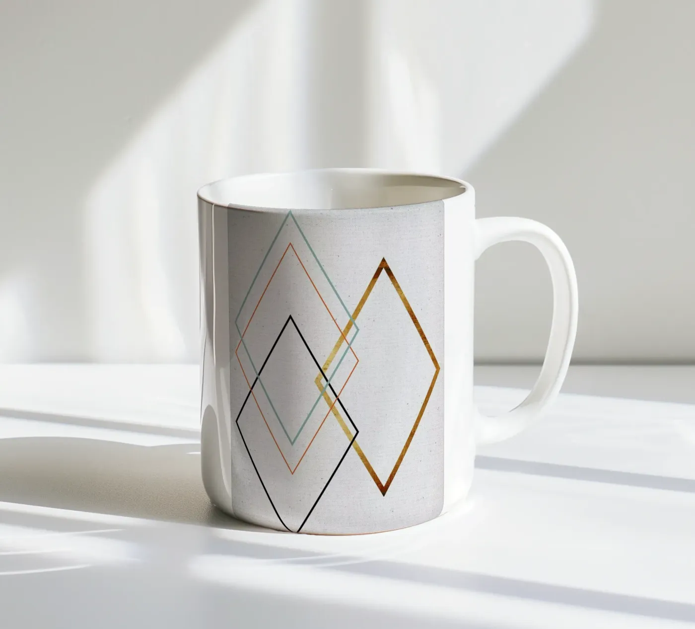 Diamond ceramic mug by Froilein Juno