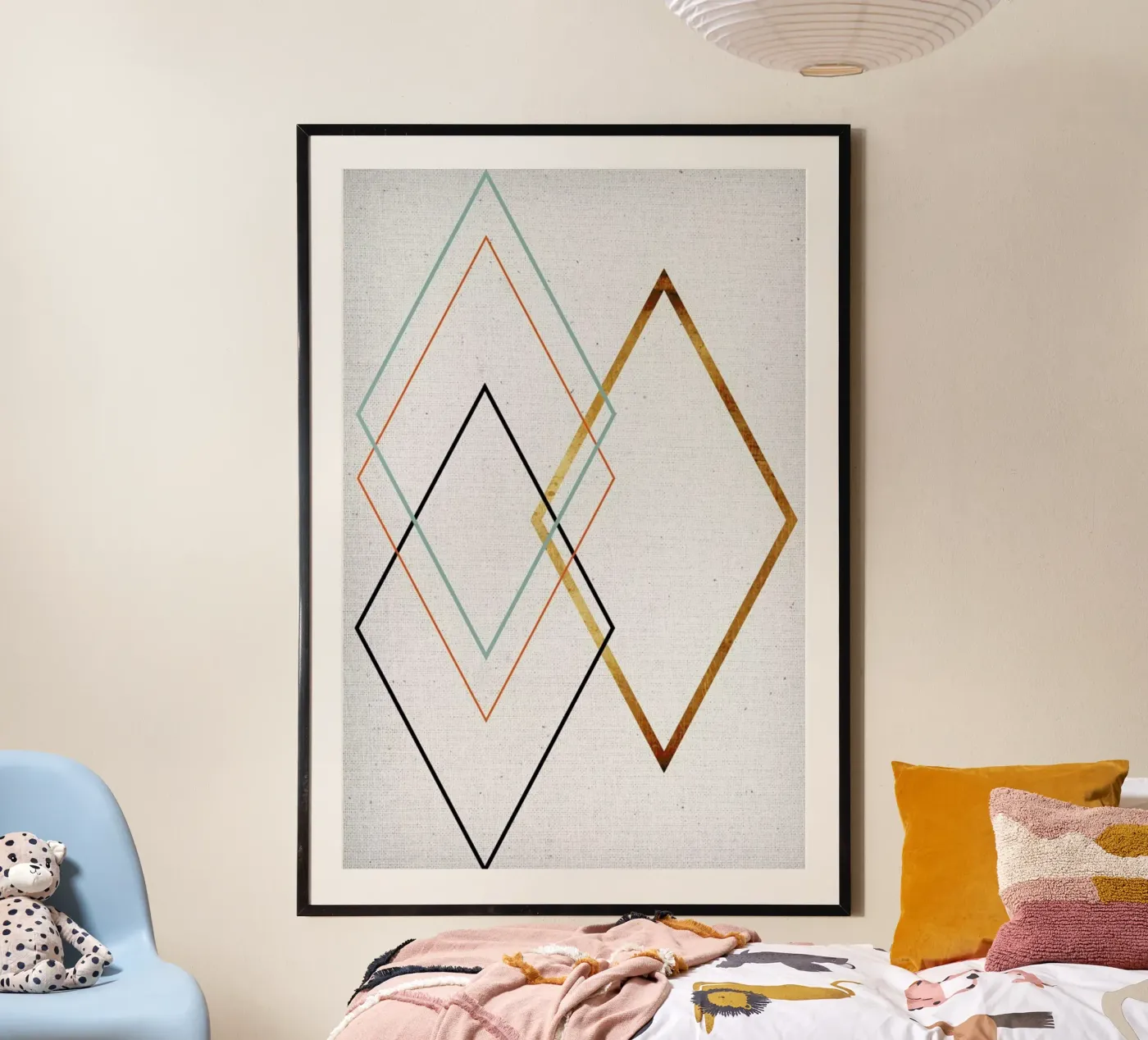 Diamond poster van Froilein Juno