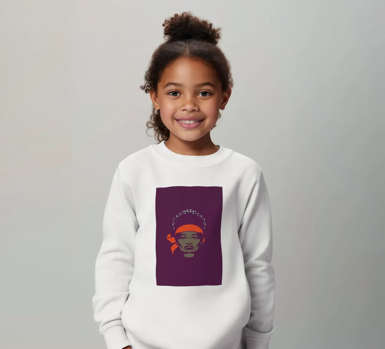Hendrix felpa bambino da Bruno Morphet