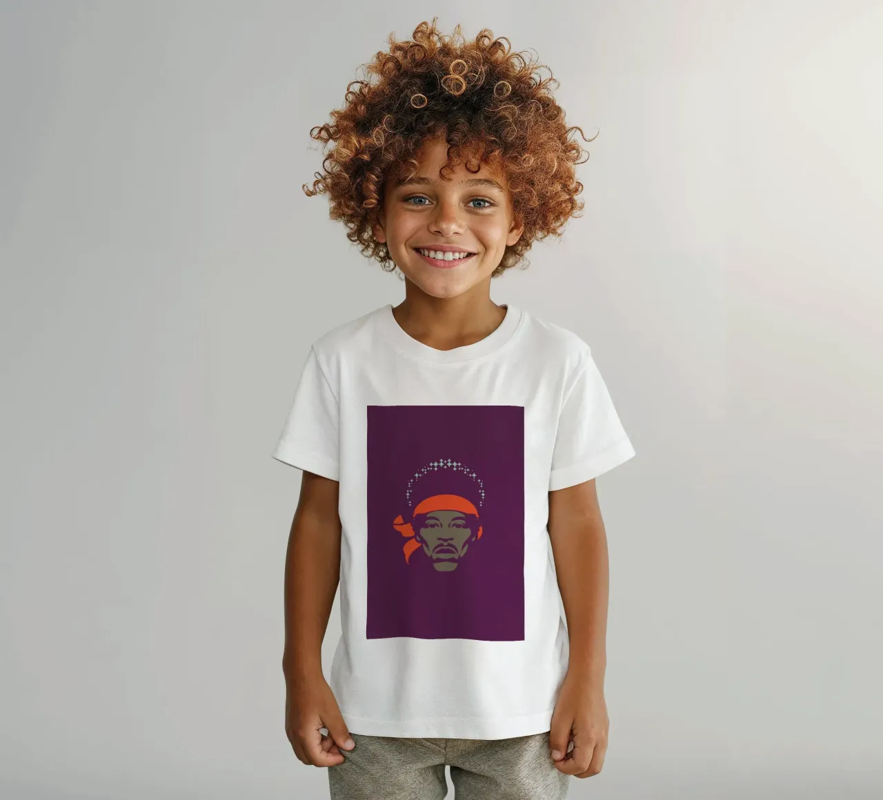 Hendrix kinder t-shirt van Bruno Morphet