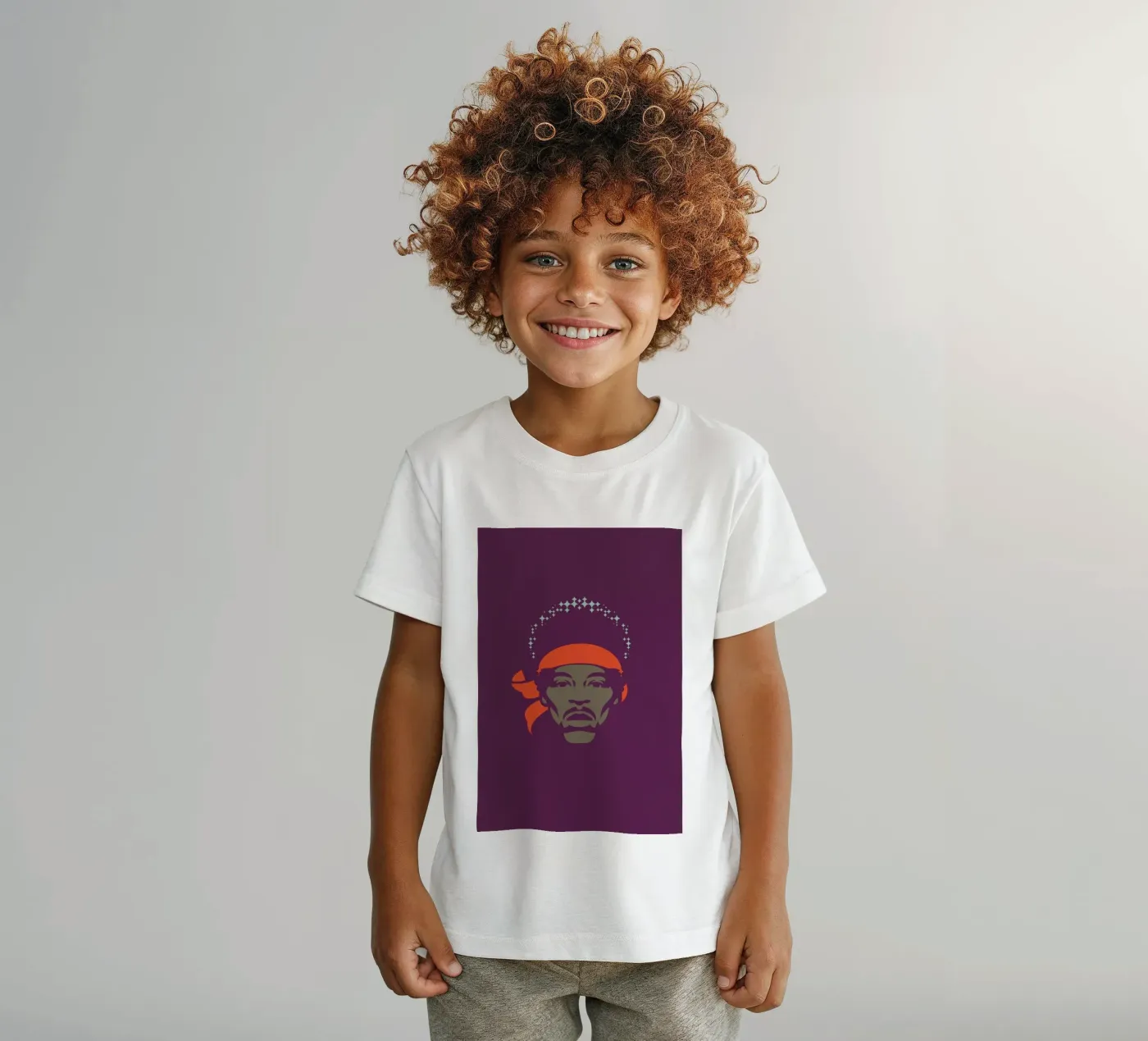 Hendrix t-shirt bambini da Bruno Morphet