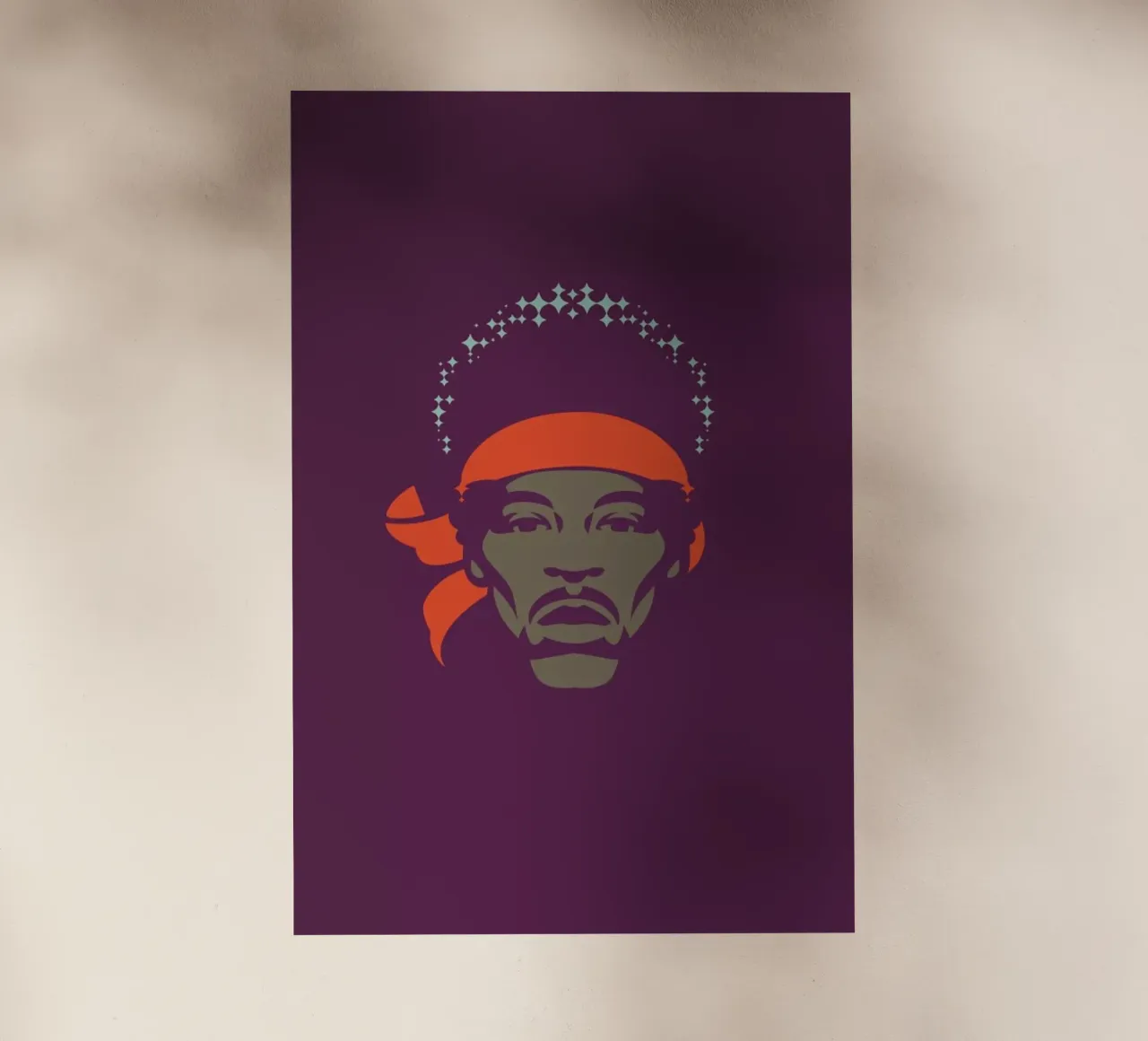 Hendrix pellicola backlit da Bruno Morphet