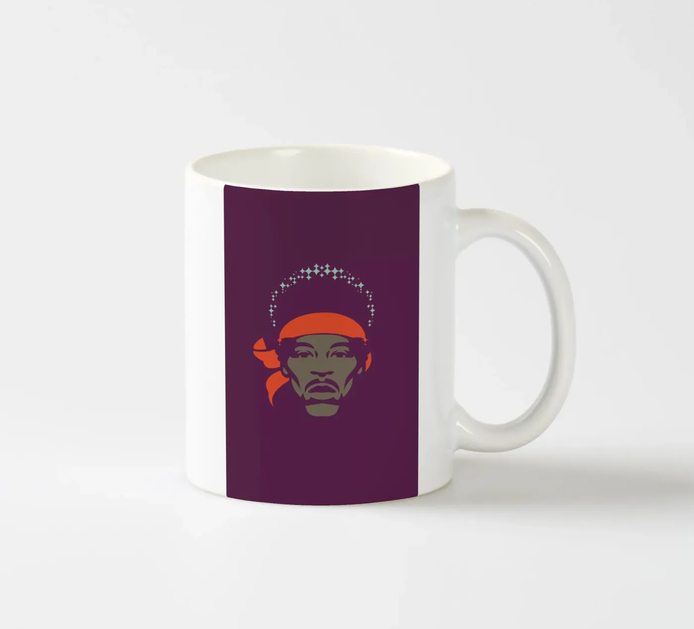 Hendrix ceramic mug by Bruno Morphet