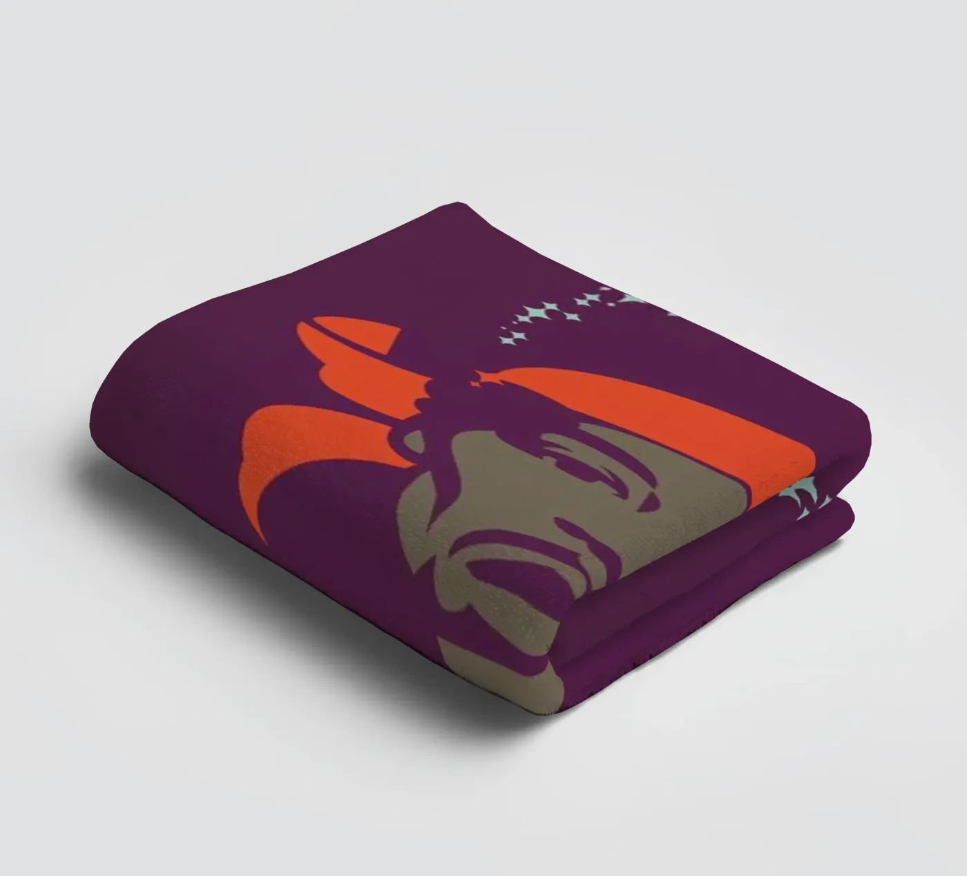 Hendrix towel by Bruno Morphet