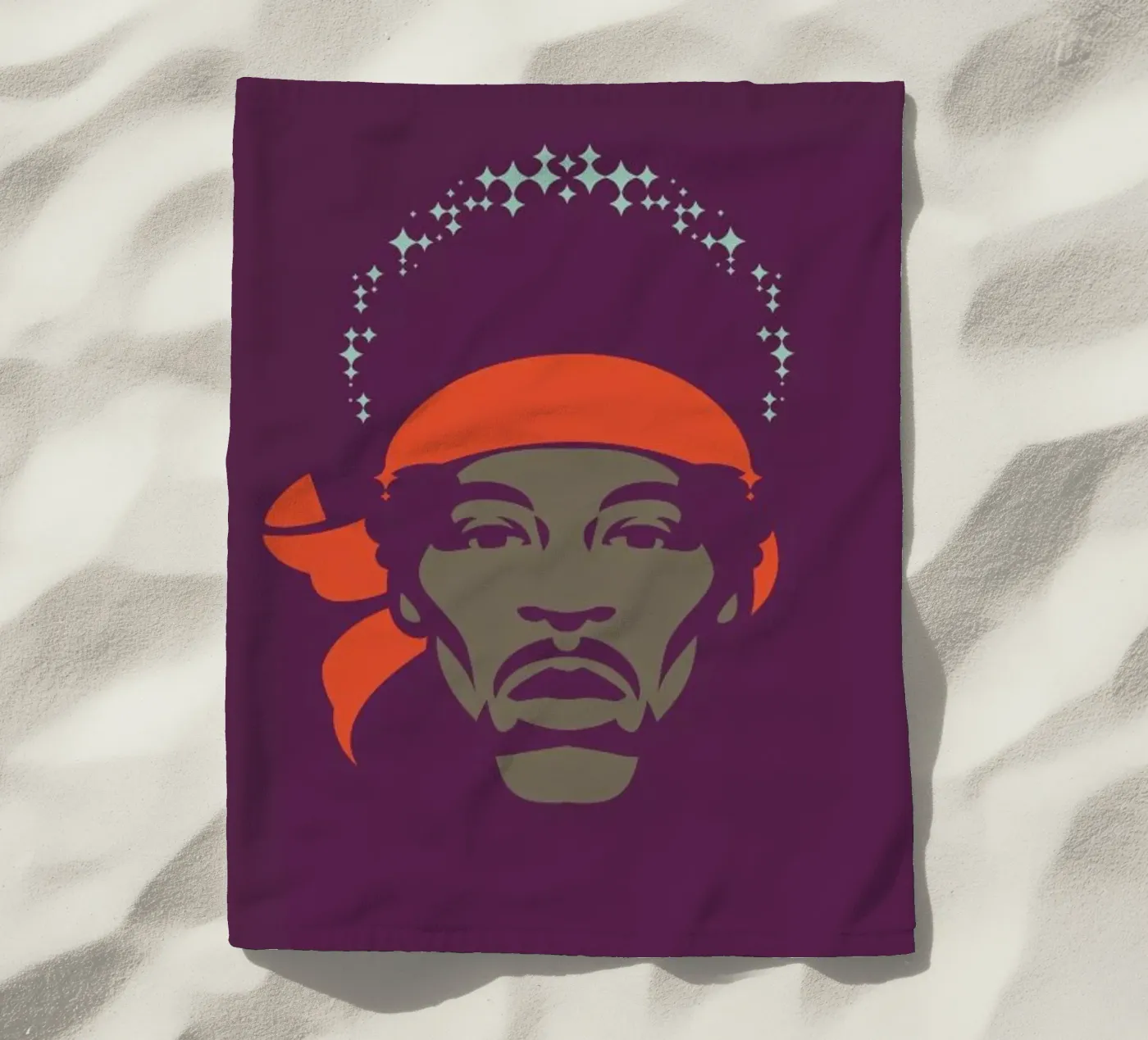 Hendrix Strandtuch von Bruno Morphet