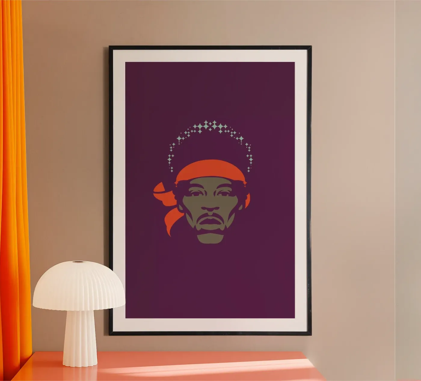 Hendrix poster da Bruno Morphet