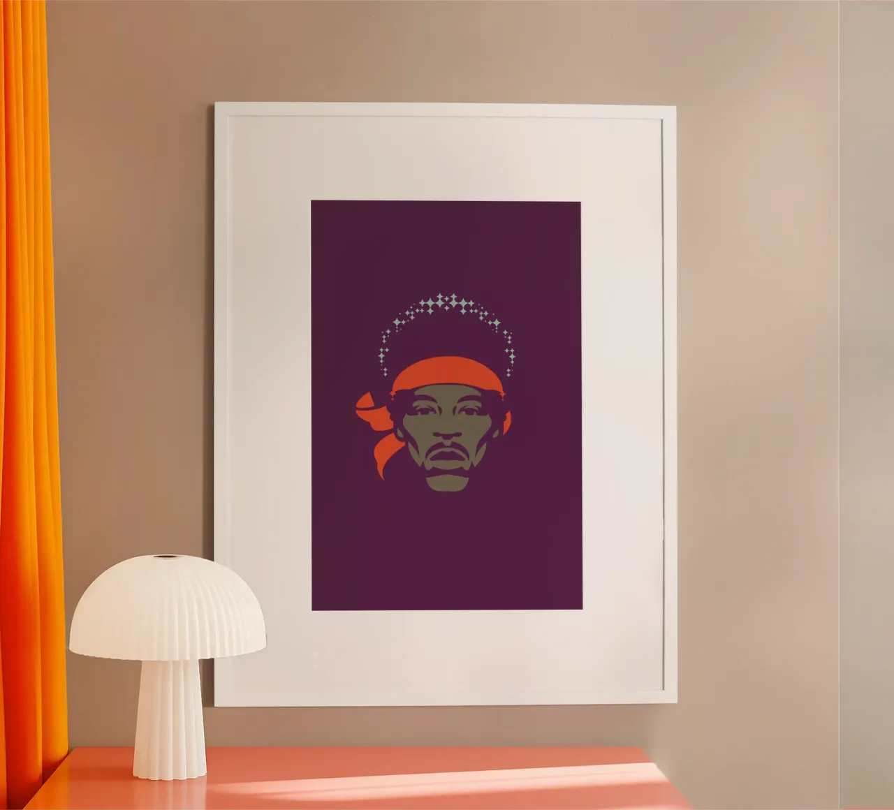 Hendrix poster da Bruno Morphet