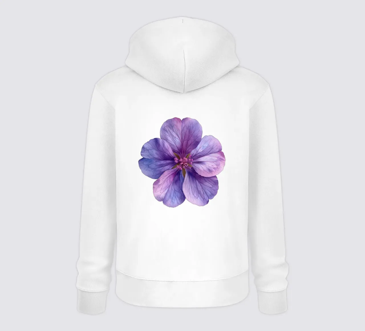 Geranio fiore 1 felpa con cappuccio da Bold Blooms