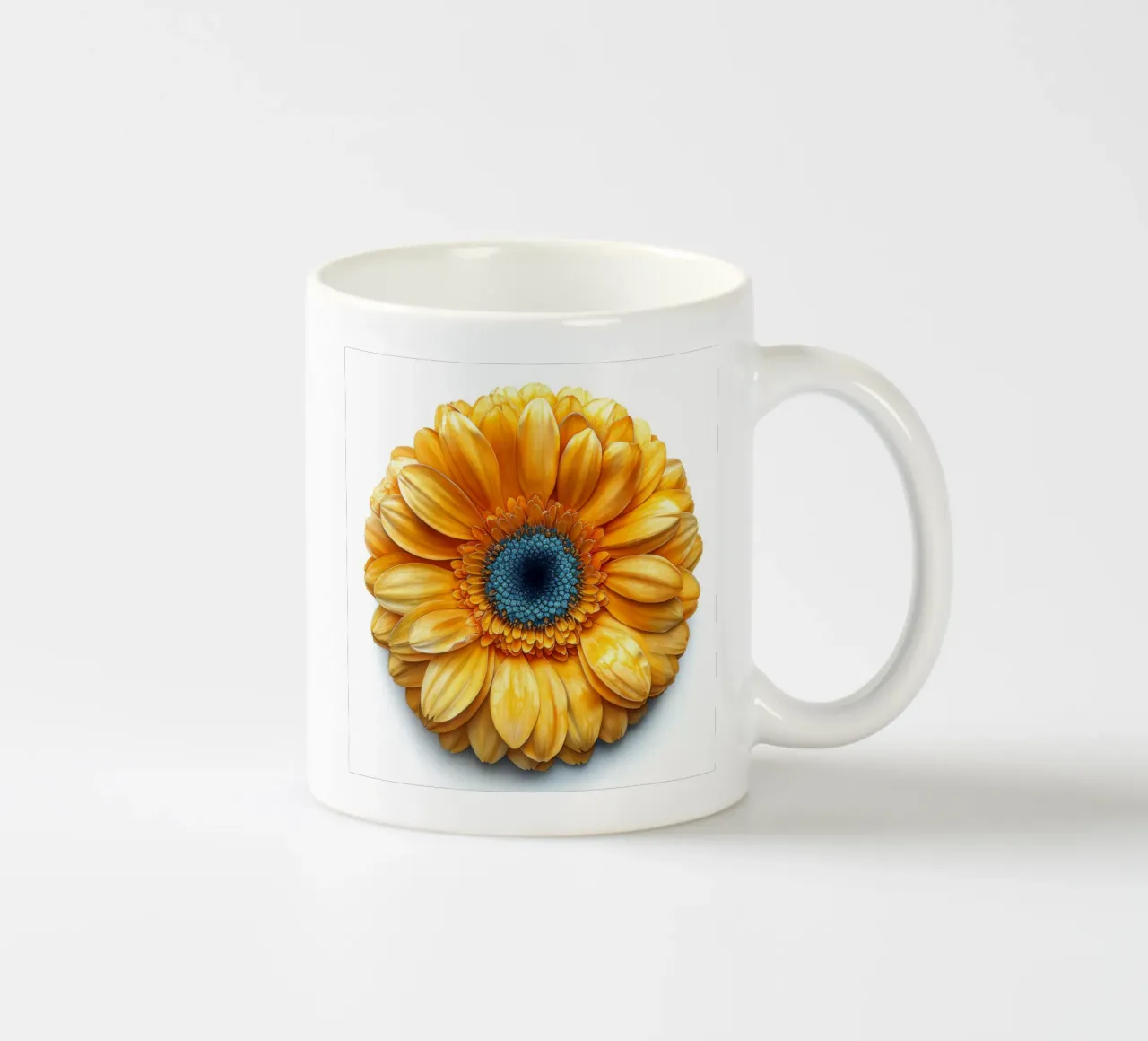 Fiore di gerbera 3 tazza in ceramica da Bold Blooms