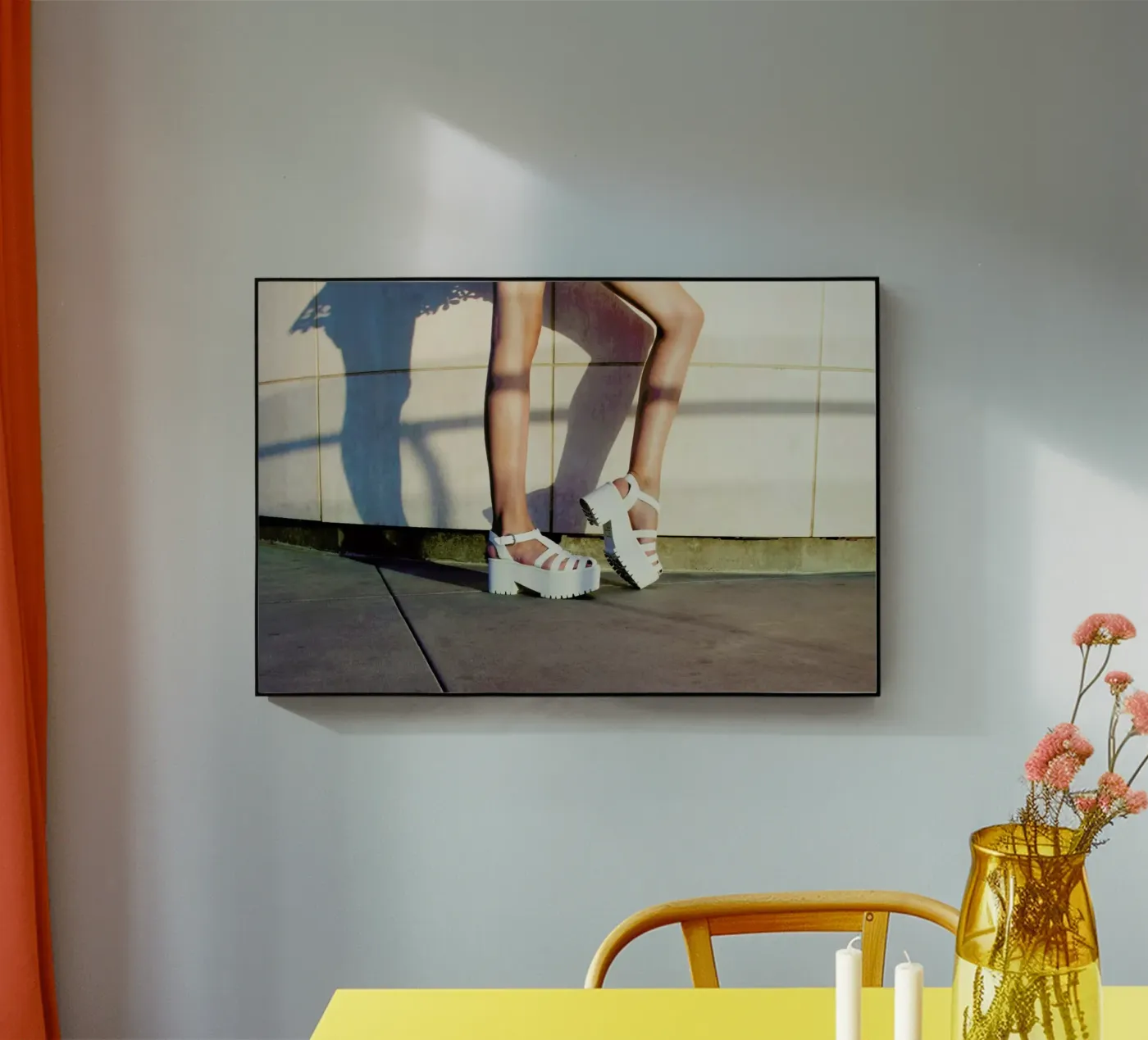 Shadow Shoes Acryl-Glas von Aysha Banos