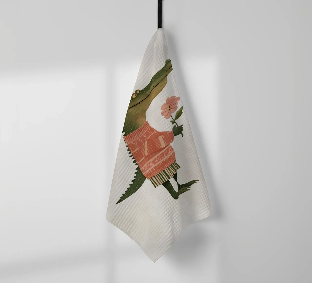 Boho Nursery 5 Crocodile canovaccio da cucina da Boho Print Collection