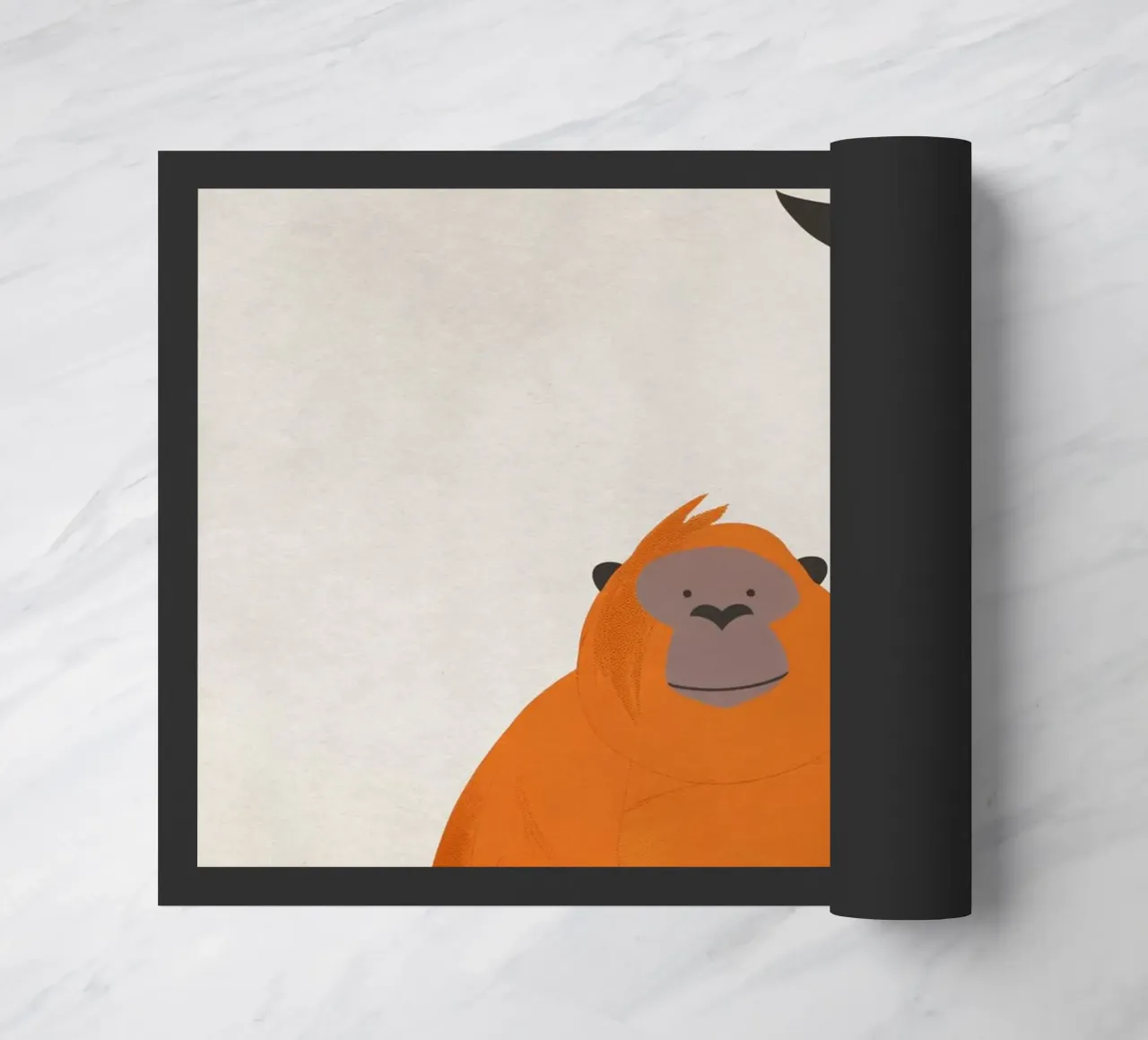 Boho Nursery 5 Monkey 1 zerbino da Boho Print Collection