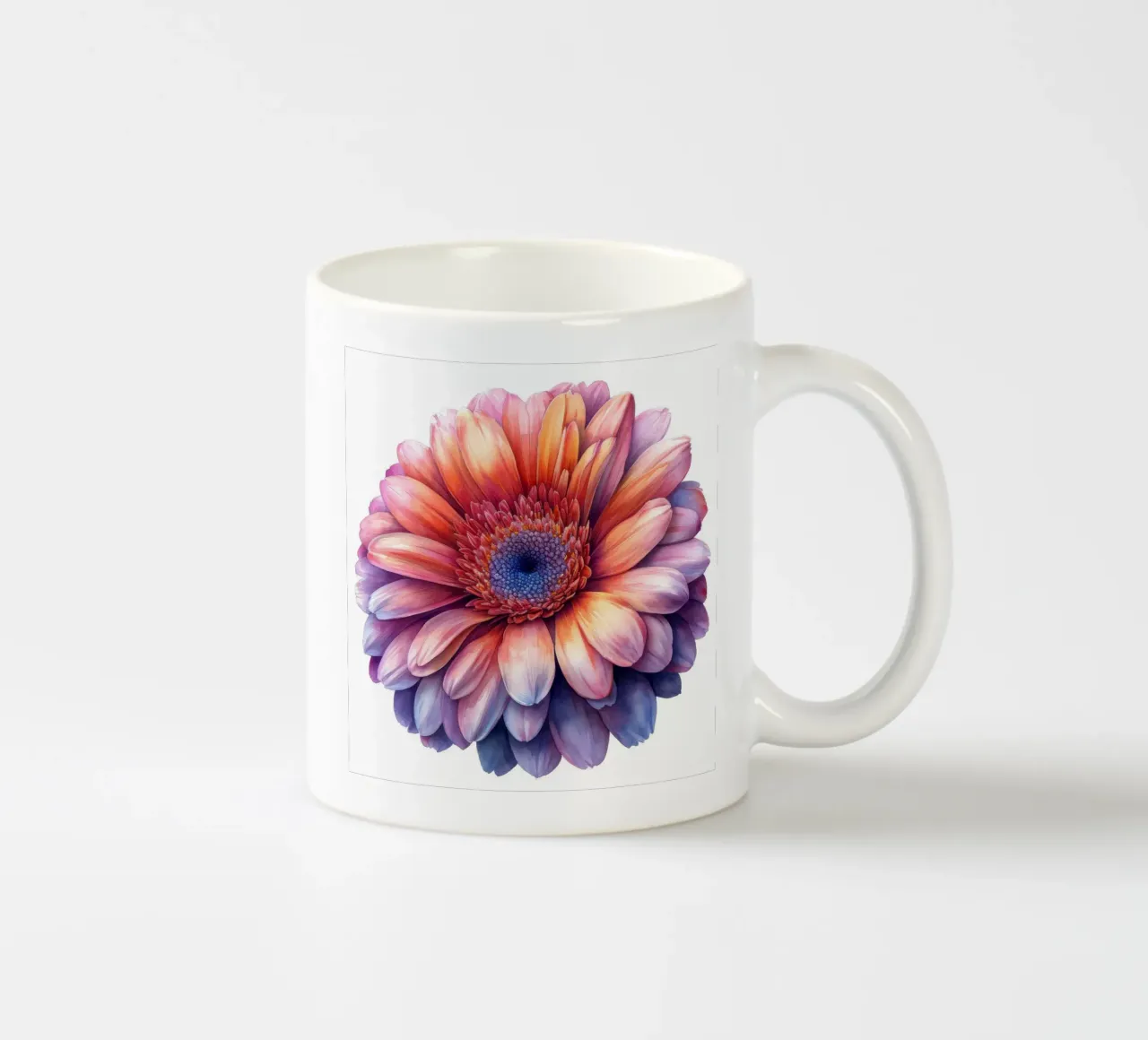 Fiore di gerbera 1 tazza in ceramica da Bold Blooms