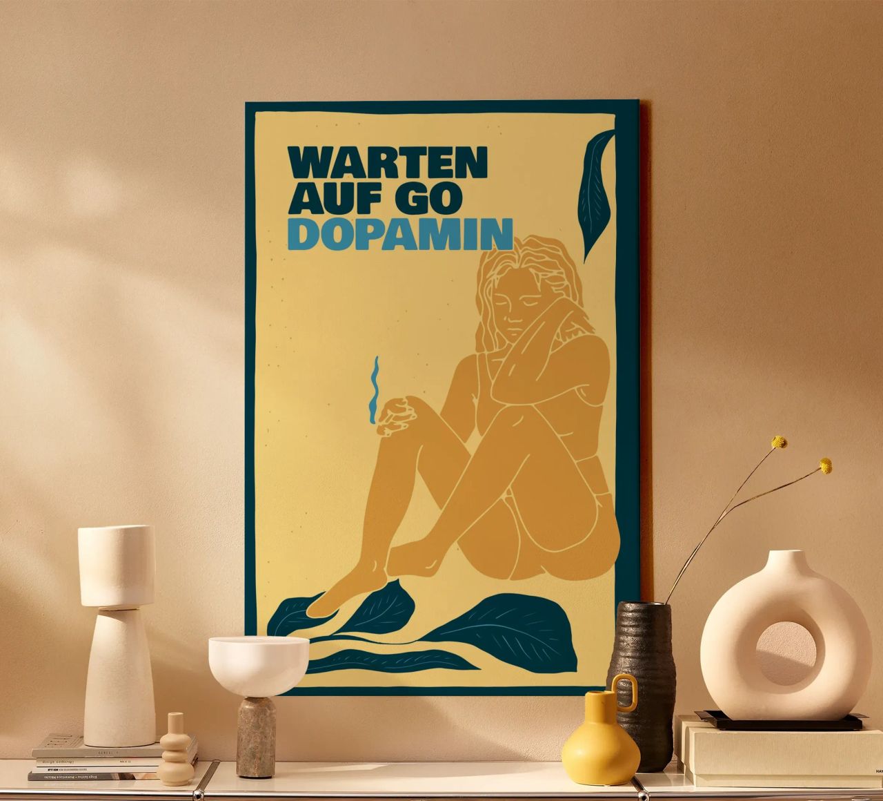 Executive Dysfunction oder – Warten auf Godot tela da Laura Saggau