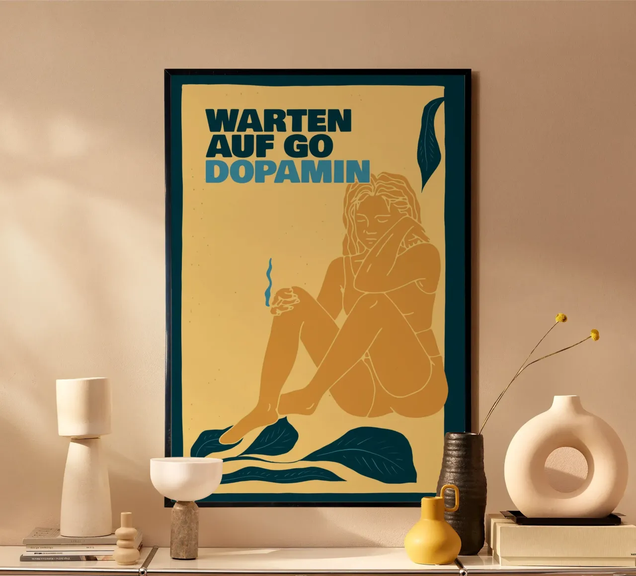 Executive Dysfunction oder – Warten auf Godot hahnemühle de Laura Saggau