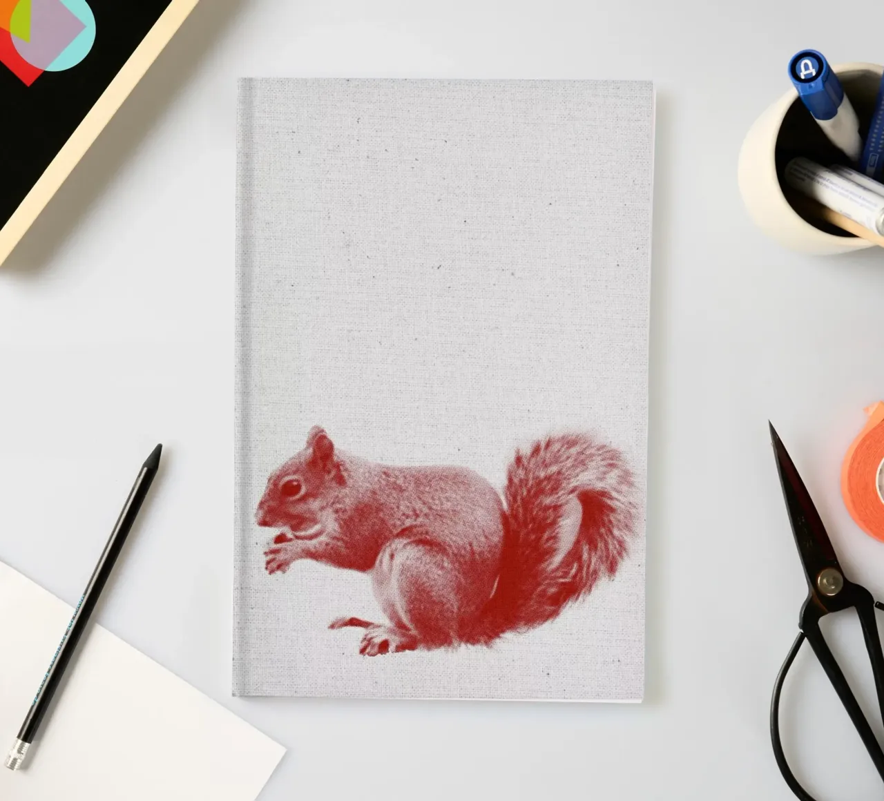 Squirrel notebook by Froilein Juno