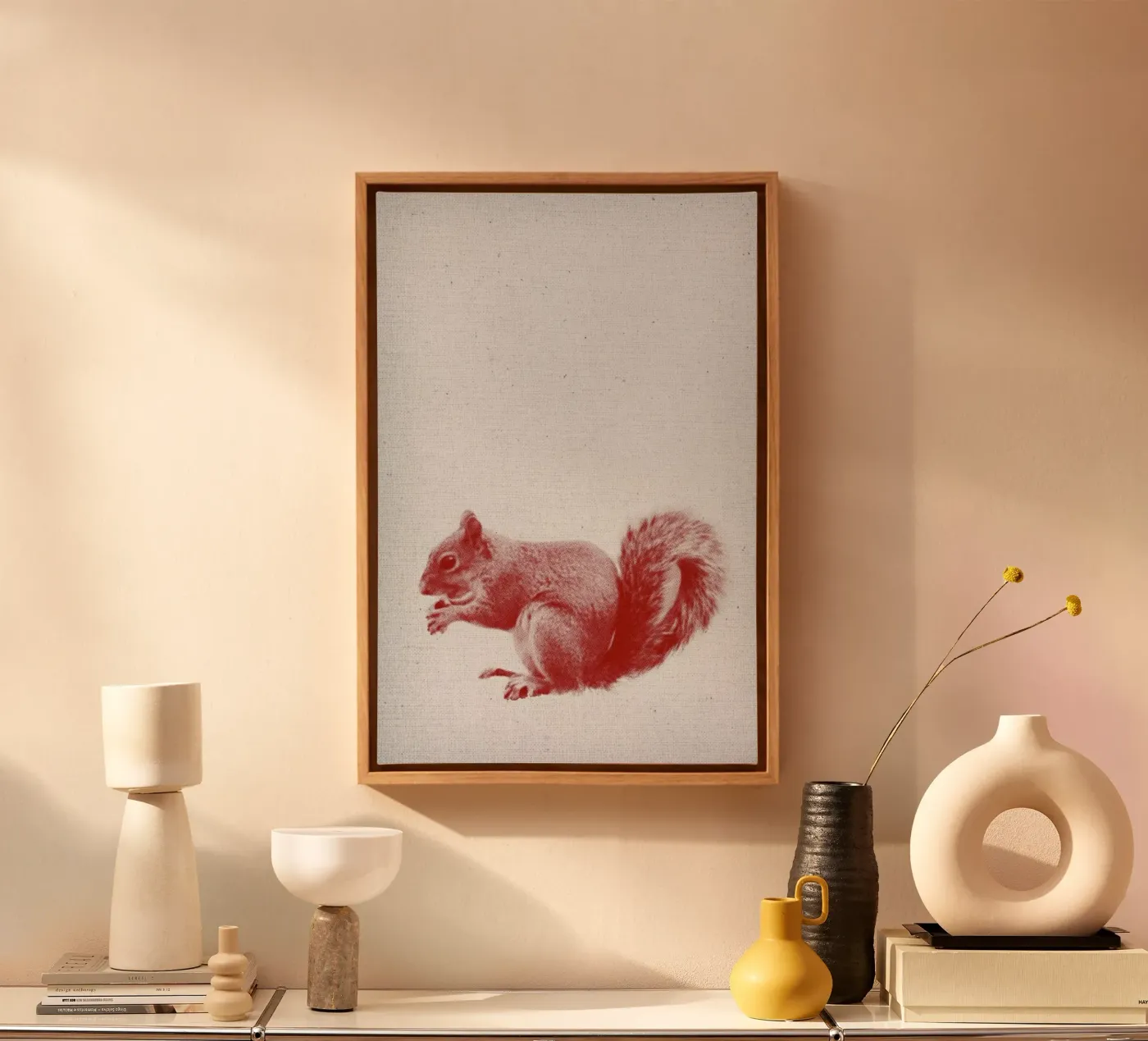 Squirrel canvas van Froilein Juno