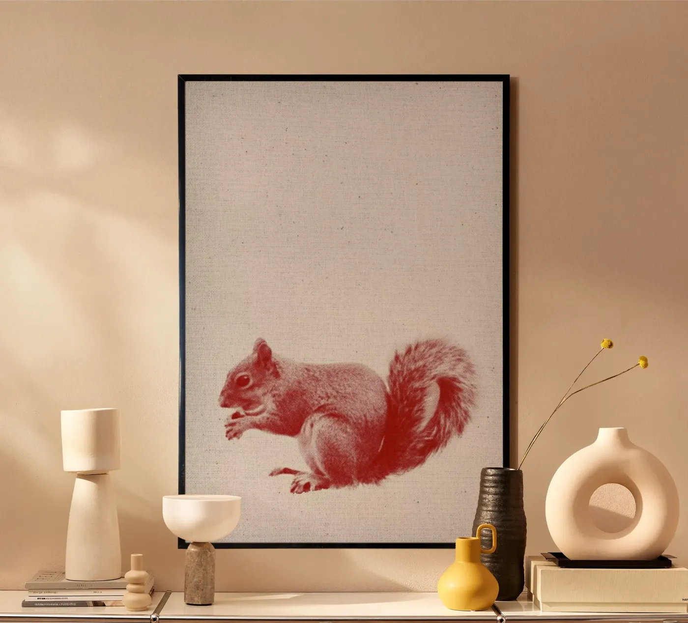 Squirrel poster by Froilein Juno