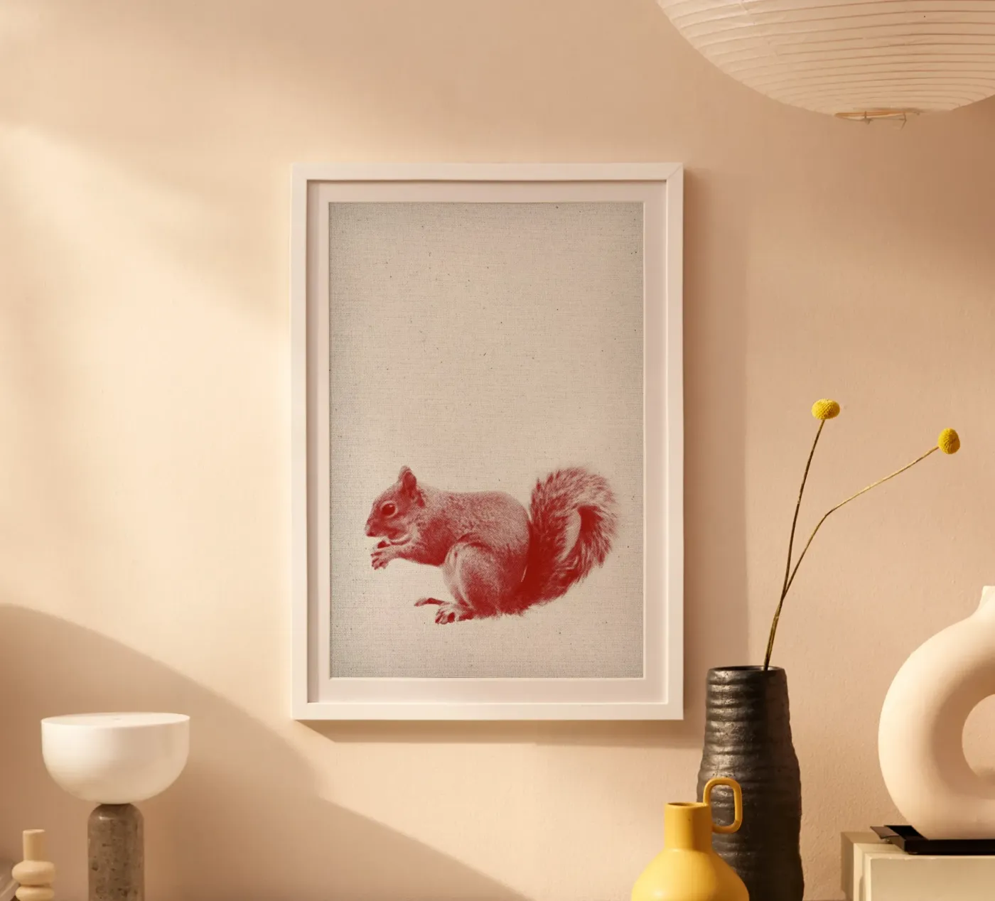 Squirrel poster by Froilein Juno