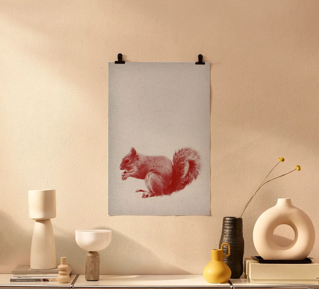 Squirrel poster by Froilein Juno