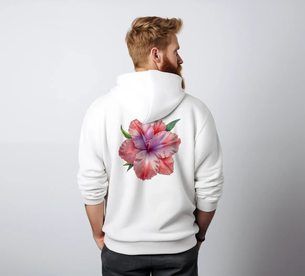 Fiore di gladiolo 4 felpa con cappuccio da Bold Blooms