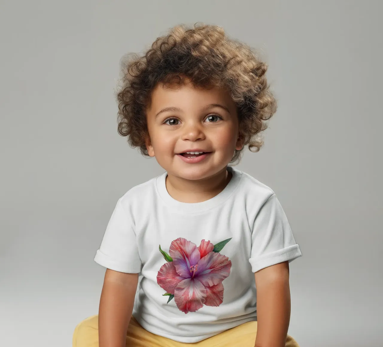 Gladiolus Flower 4 baby t-shirt by Bold Blooms