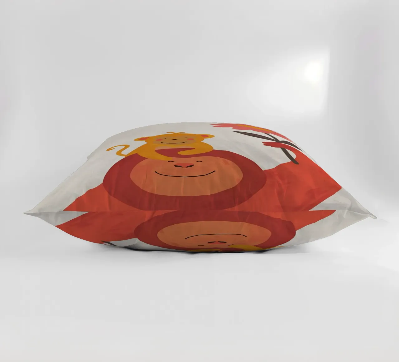 Boho Nursery 5 Monkey 2 cuscino da Boho Print Collection