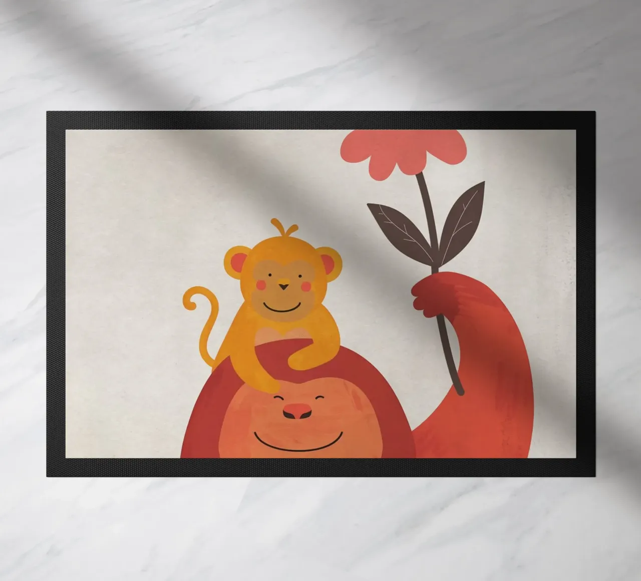 Boho Nursery 5 Monkey 2 zerbino da Boho Print Collection