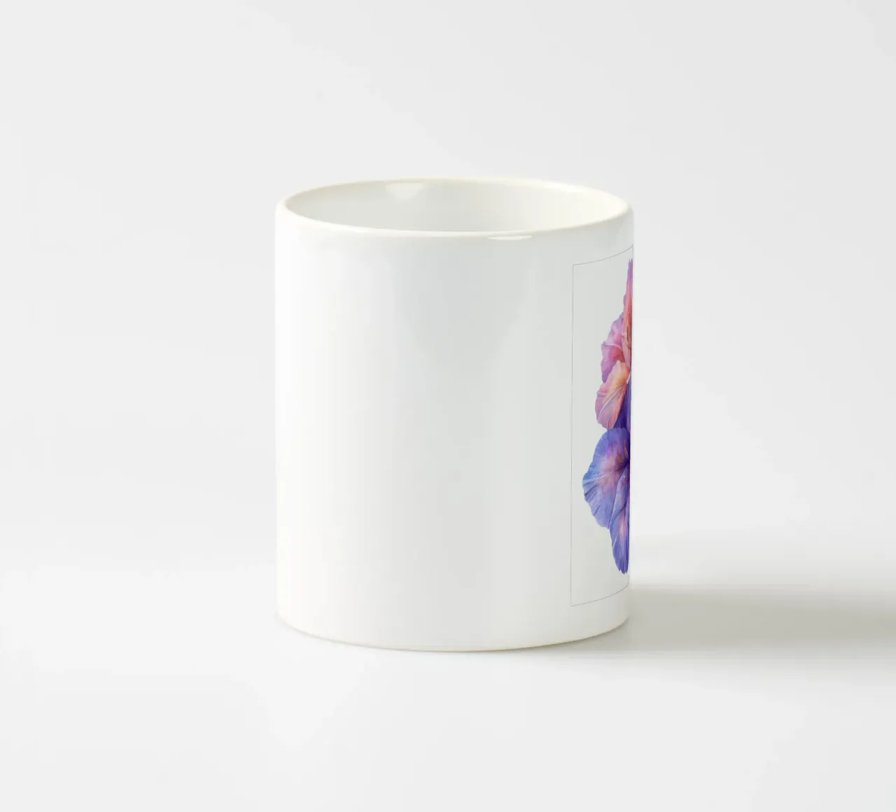 Fiore di gladiolo 1 tazza in ceramica da Bold Blooms