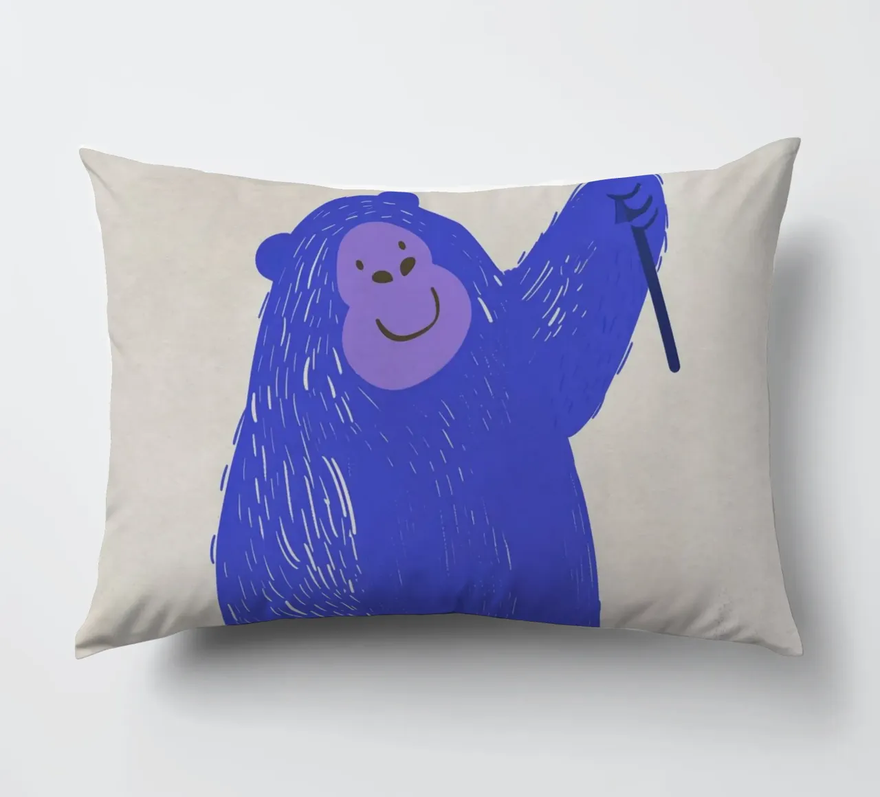 Boho Nursery 5 Monkey 3 cuscino da Boho Print Collection