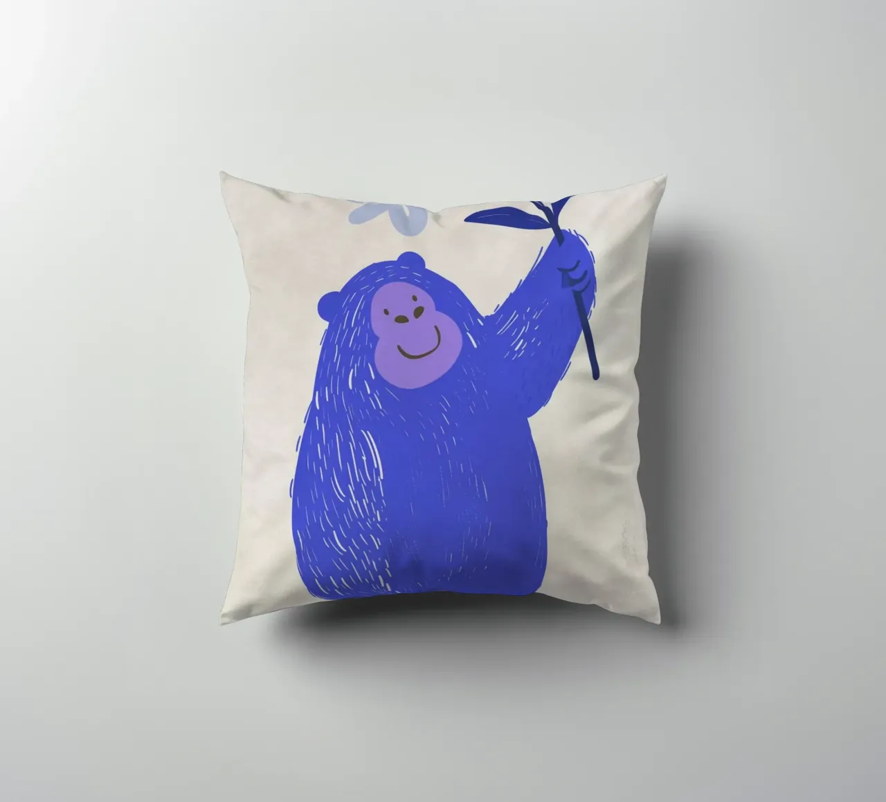 Boho Nursery 5 Monkey 3 cuscino da Boho Print Collection