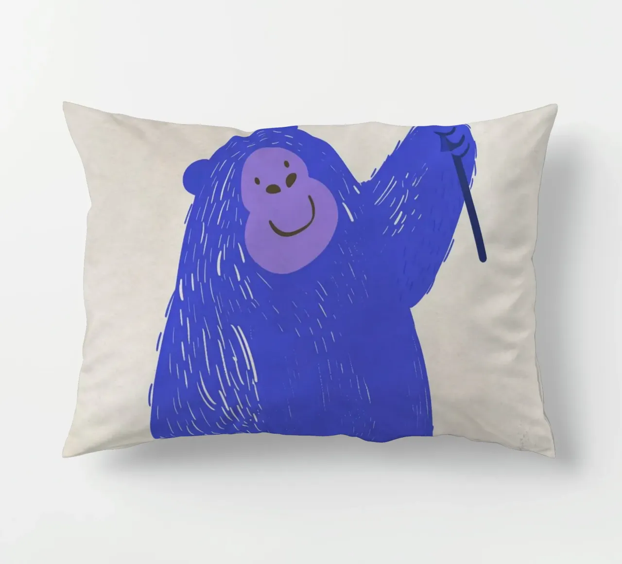 Boho Nursery 5 Monkey 3 cuscino da Boho Print Collection