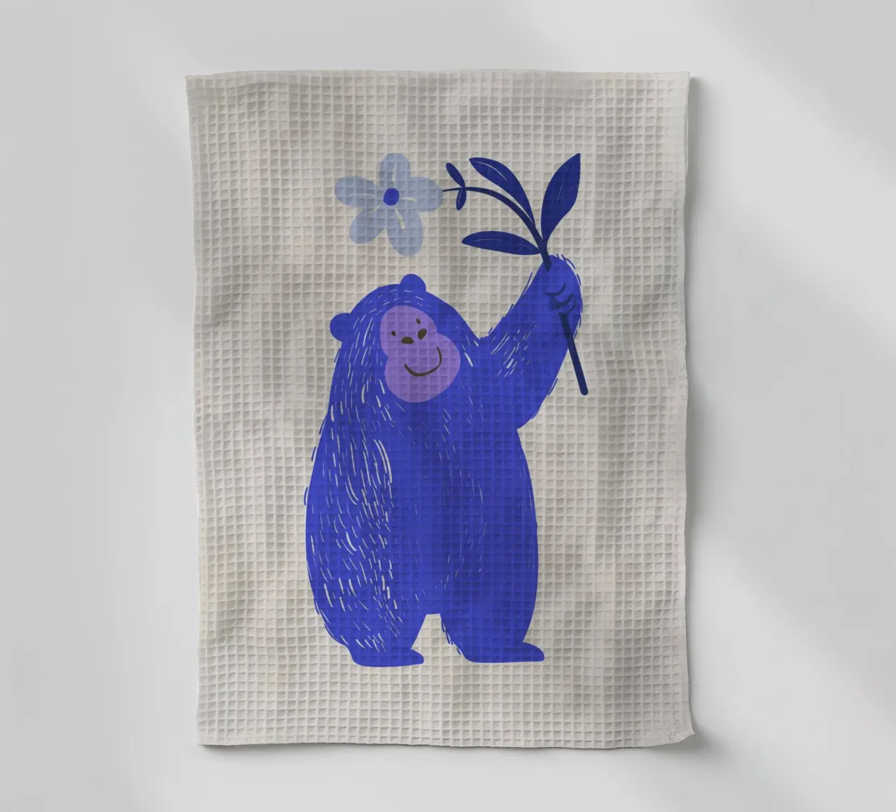 Boho Nursery 5 Monkey 3 canovaccio da cucina da Boho Print Collection