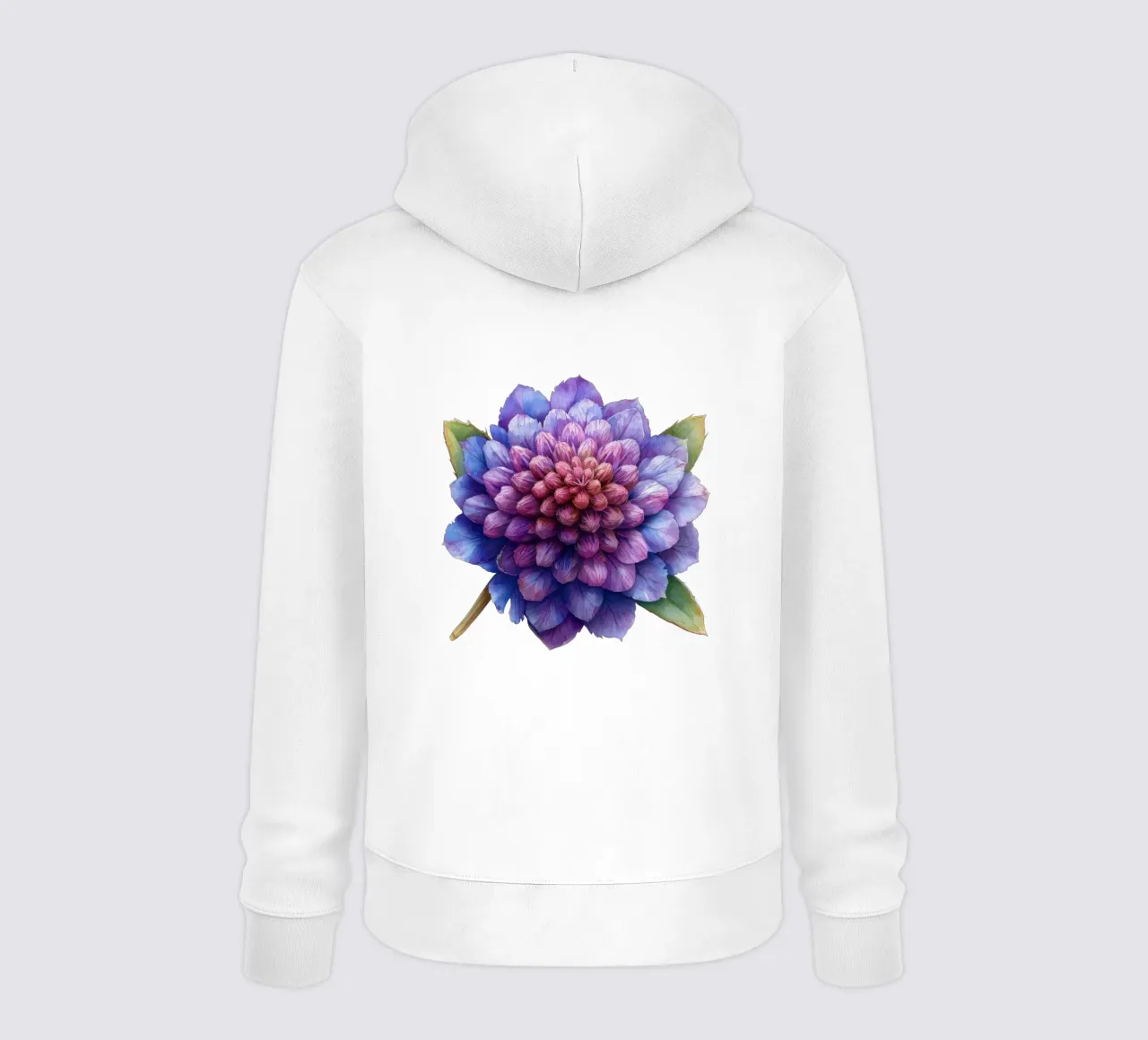 Fiore di amaranto 2 felpa con cappuccio da Bold Blooms