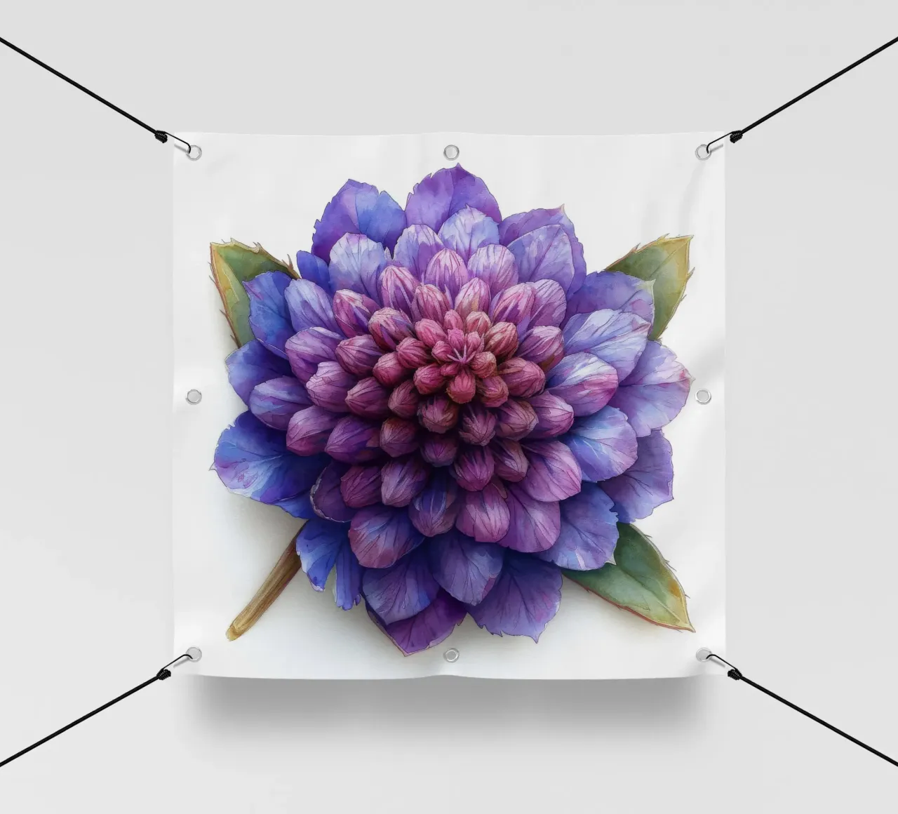 Fiore di amaranto 2 telo in pvc da Bold Blooms