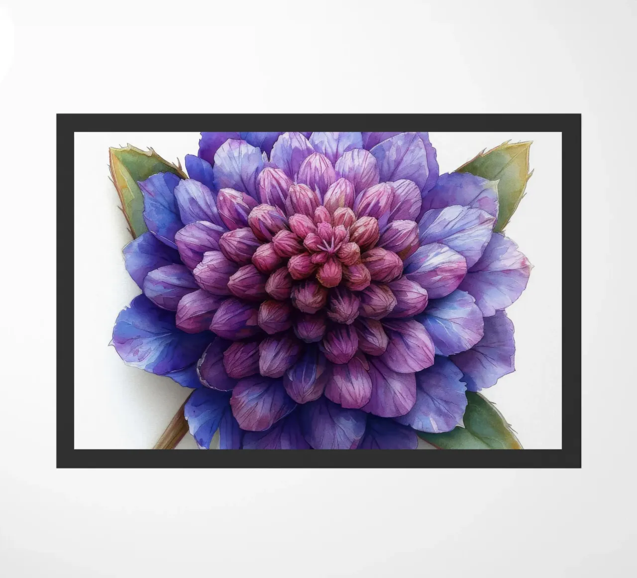 Fiore di amaranto 2 zerbino da Bold Blooms