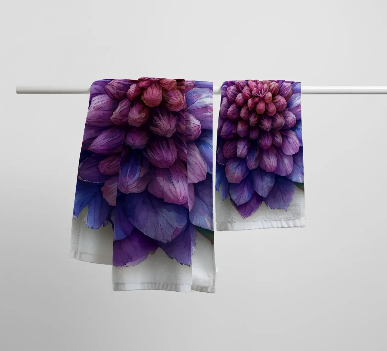 Globe Amaranth Flower 2 towel by Bold Blooms