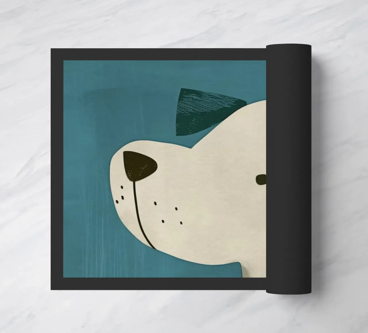 Boho Nursery 6 Dog zerbino da Boho Print Collection