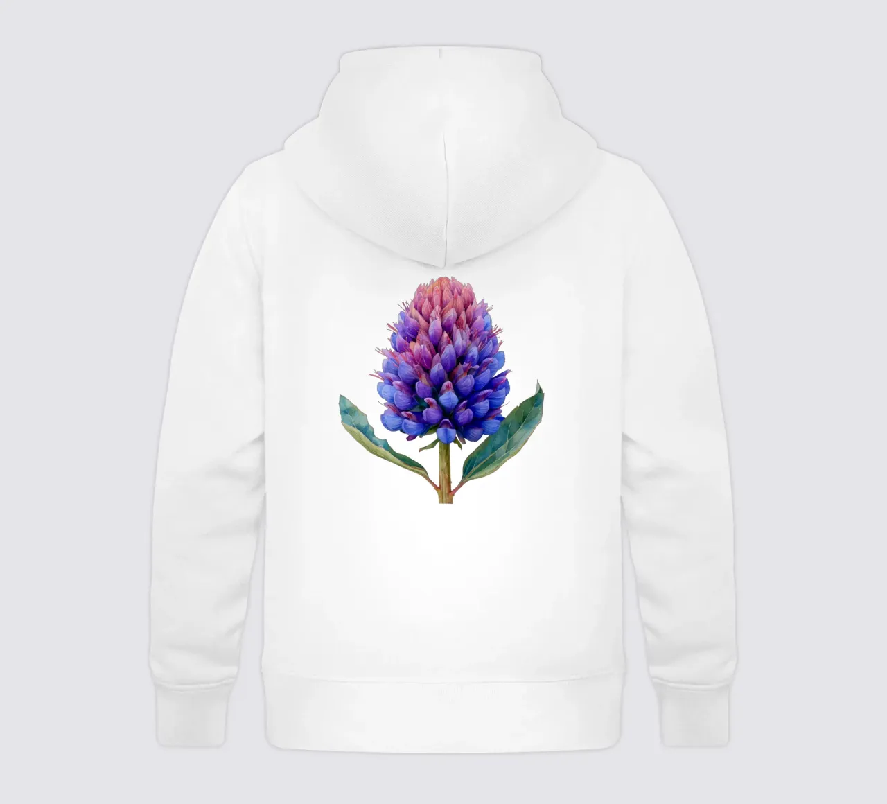 Globe Amaranth Flower 3 kids hoodie by Bold Blooms