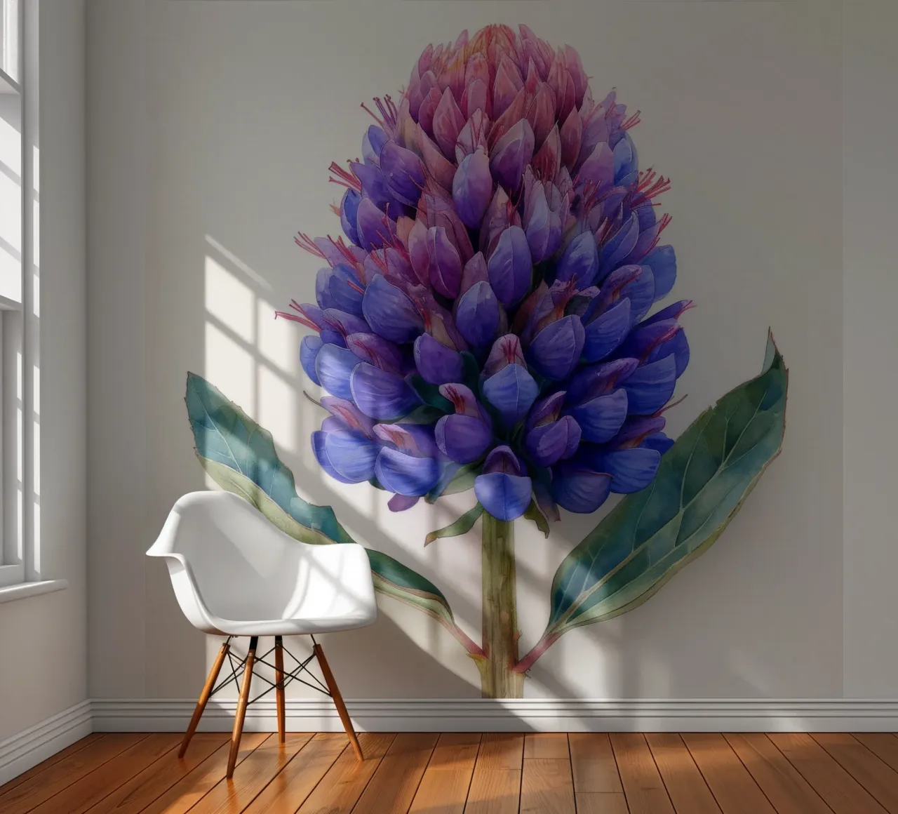 Globe Amaranth Flower 3 photo wallpaper by Bold Blooms