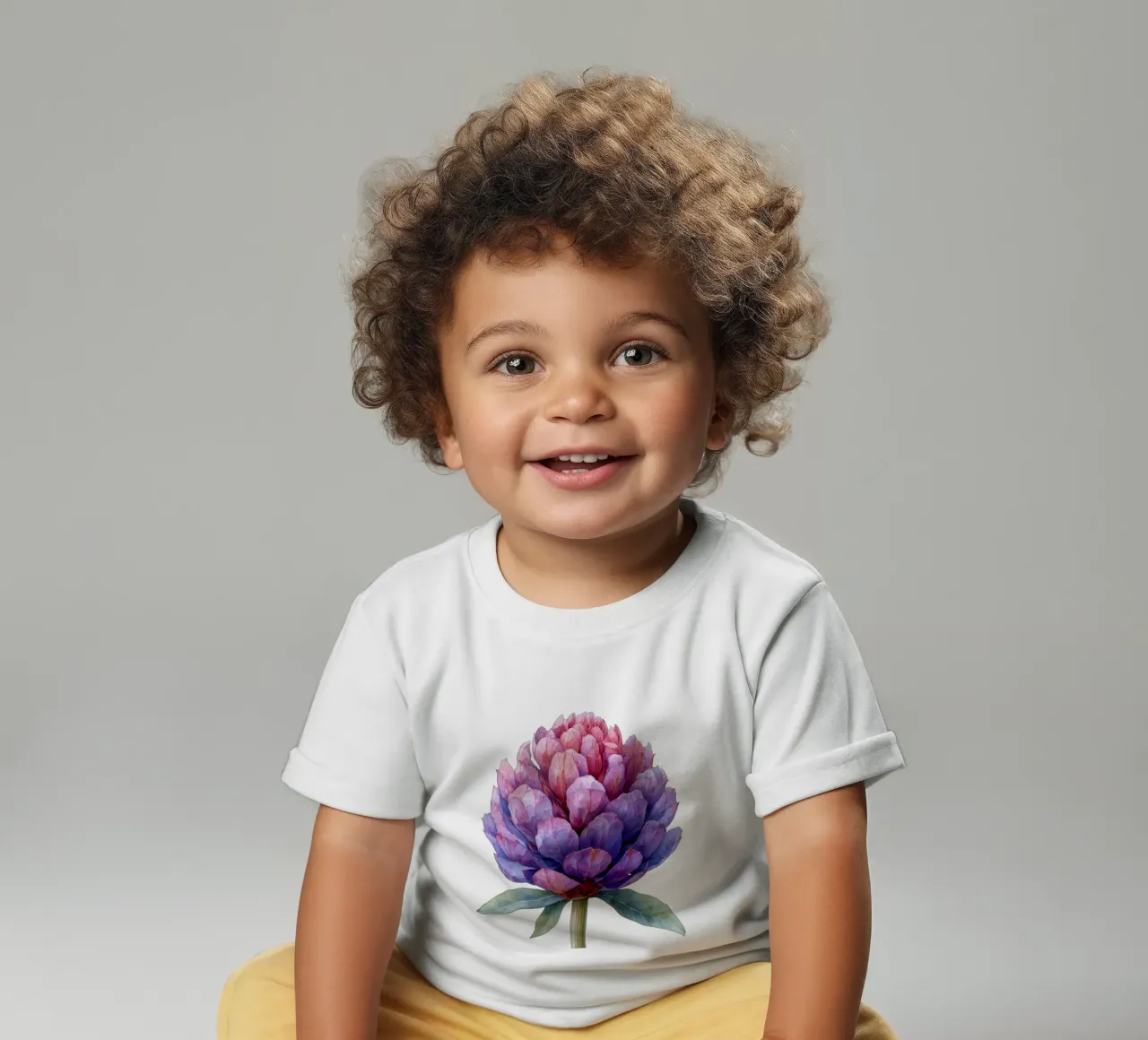 Globe Amaranth Flower 4 baby t-shirt by Bold Blooms