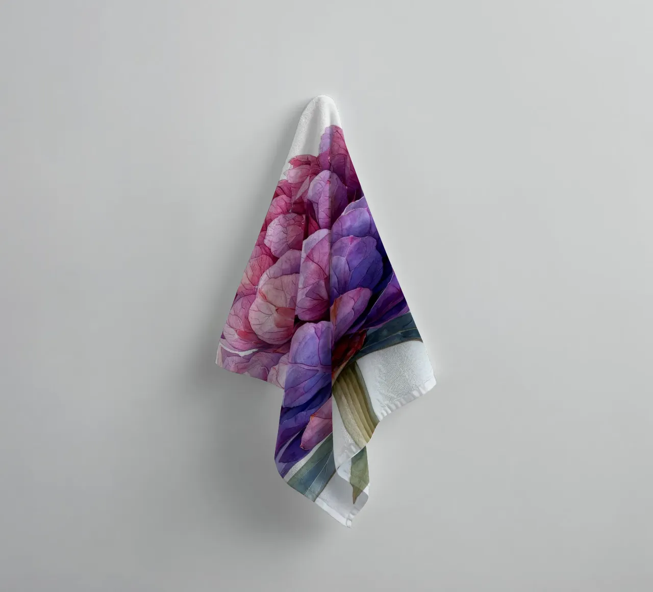 Globe Amaranth Flower 4 towel by Bold Blooms