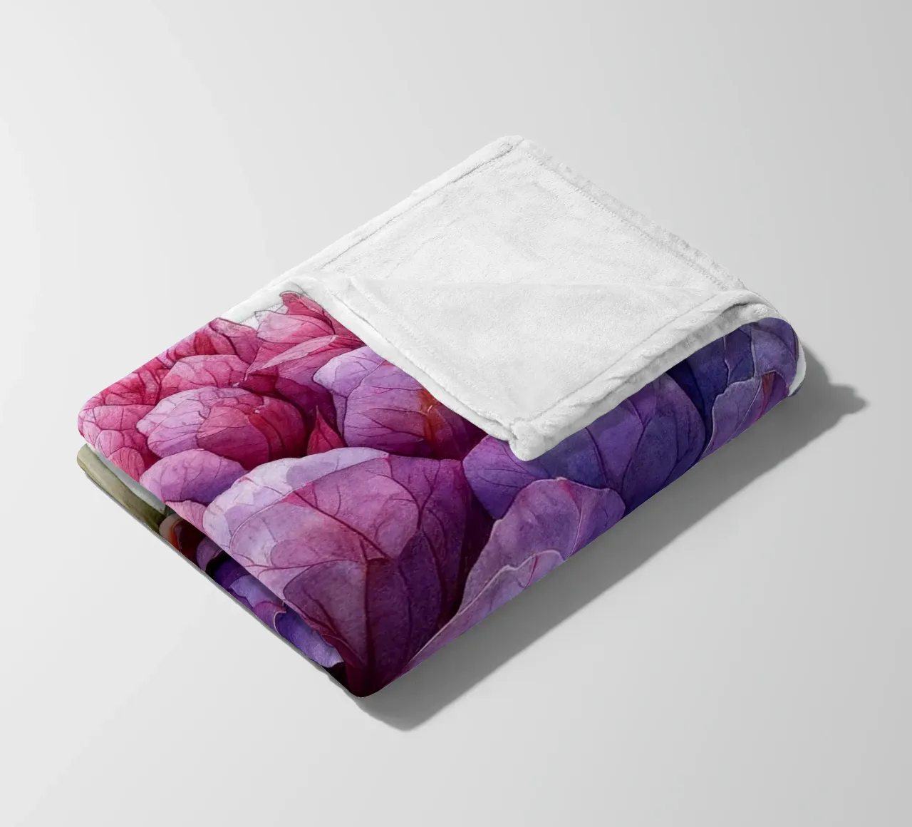 Globe Amaranth Flower 4 fleece blanket by Bold Blooms