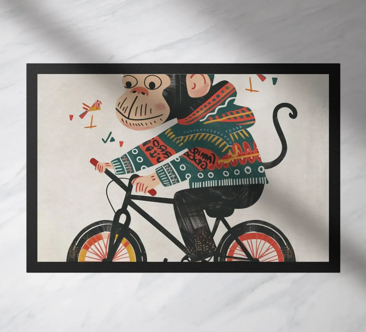 Boho Nursery 6 Monkey zerbino da Boho Print Collection
