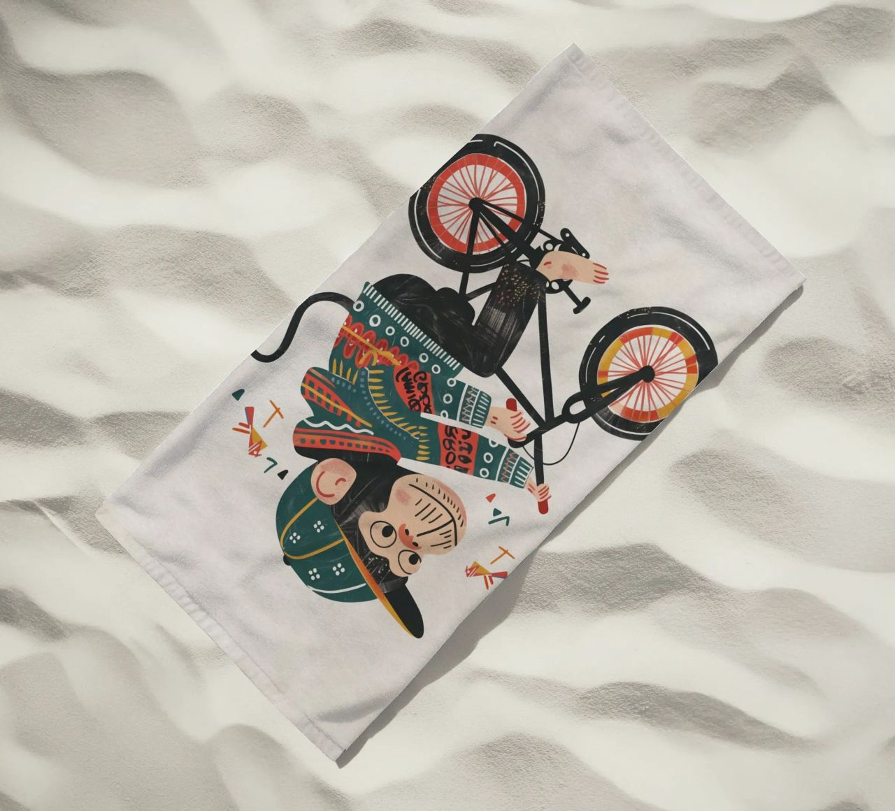 Boho Nursery 6 Monkey telo mare da Boho Print Collection